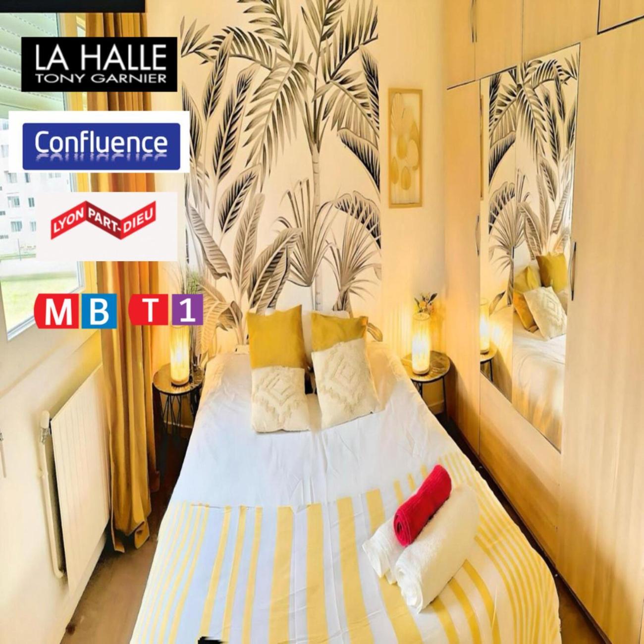 * Modernisa-2 Chambres- Lumineux, Centre-Ville Lyon Kültér fotó